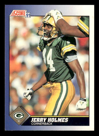 1991 Score #44 Jerry Holmes Green Bay Packers