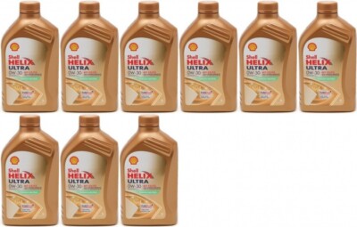 Shell Helix Ultra ECT C2/C3 0W-30 Motoröl 9x 1l = 9 Liter