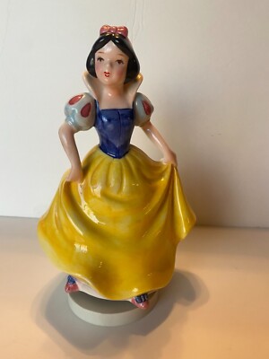 Snow White and the 7 Dwarfs musical figurines, by Schmid, full set