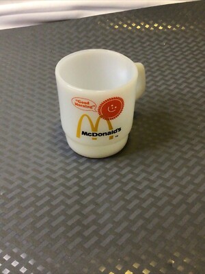 VINTAGE MACDONALD S GLASS COFFEE CUP