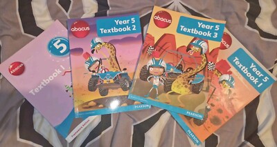 Abakus 4 x Jahrgang 5 Grundschule Bildung Studium Heimarbeit Lehrbuch Pearson 