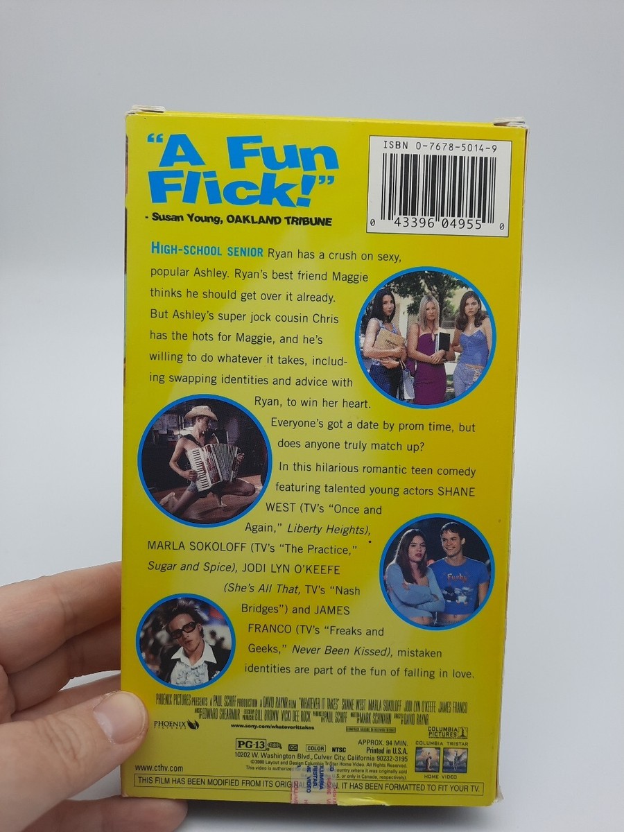 Whatever It Takes (VHS, 2000) 43396049550| eBay