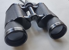 Regent 10x50 coated binoculars VG condition vintage black strap retro