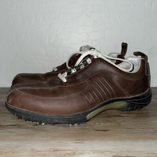 FootJoy Contour Series brown Leather Laced Golf Shoes Mens Size 10
