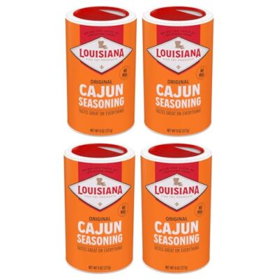 Louisiana Fish Fry Cajun Seasoning - Flavorful All-Purpose Seasoning 8 oz. (P...