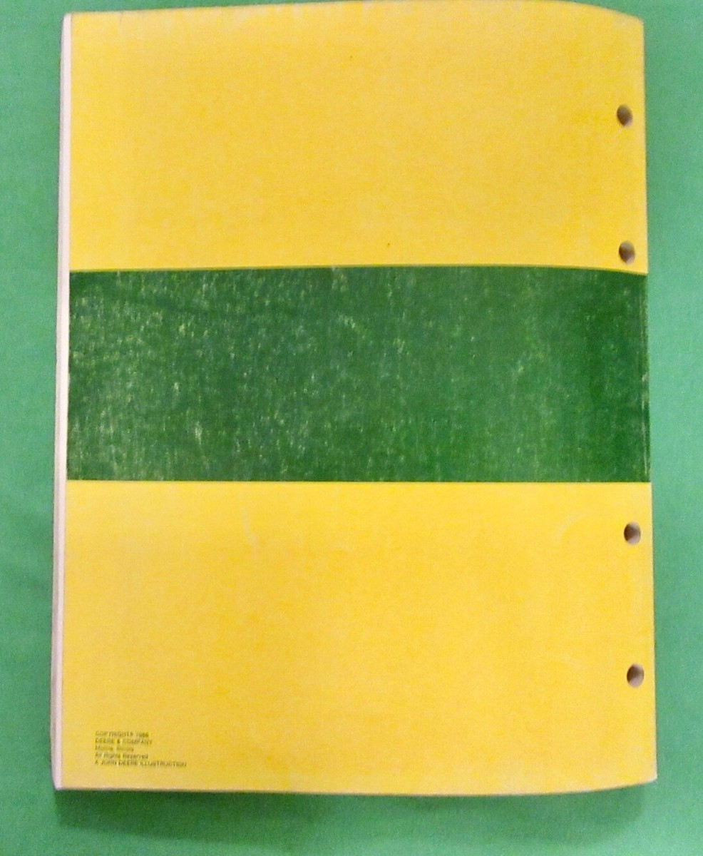John Deere 7200 Flex-Fold 8RW &12RN Planters Operator's Manual OM