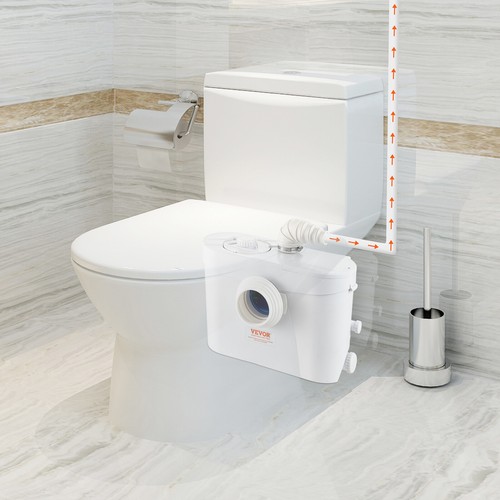 VEVOR Pompa Trituratore 700 W Pompa Trituratore Seminterrato 3 Ingressi Acqua - Imagen 8 de 12