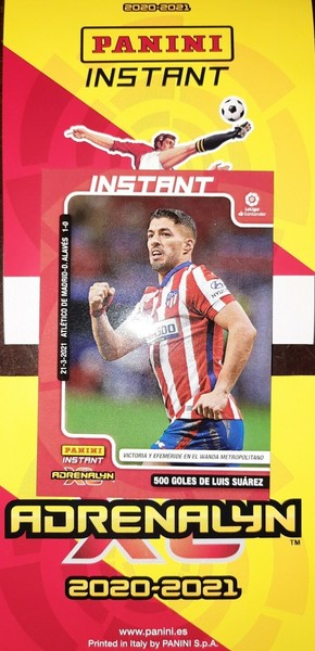 SUAREZ  INSTANT. 500 goles.Adrenalyn 2020_2021