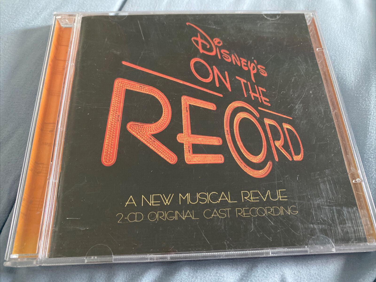 Disney On The Record 2 CD Original Cast Recording