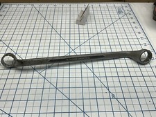 Duro-Chrome 2055 13/16in. X 7/8in. Offset Box End Wrench, 1940's, USA Made