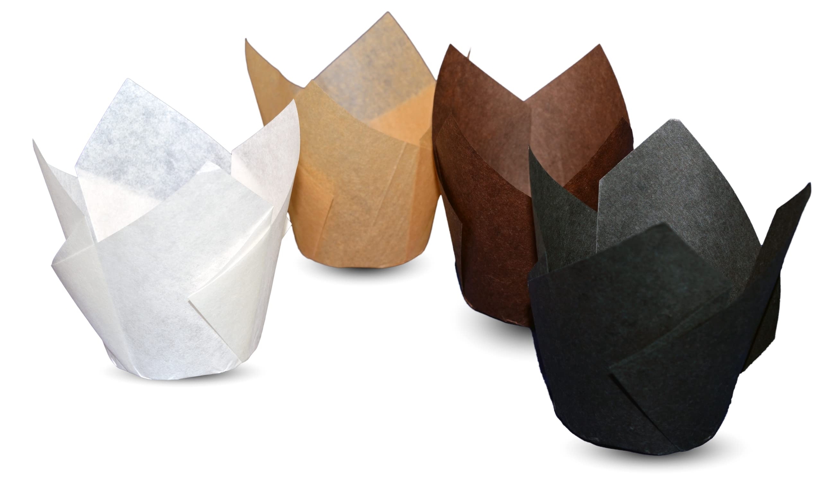 Tulip Coffee Set 200 Greaseproof Cupcake Muffin Baking Liners