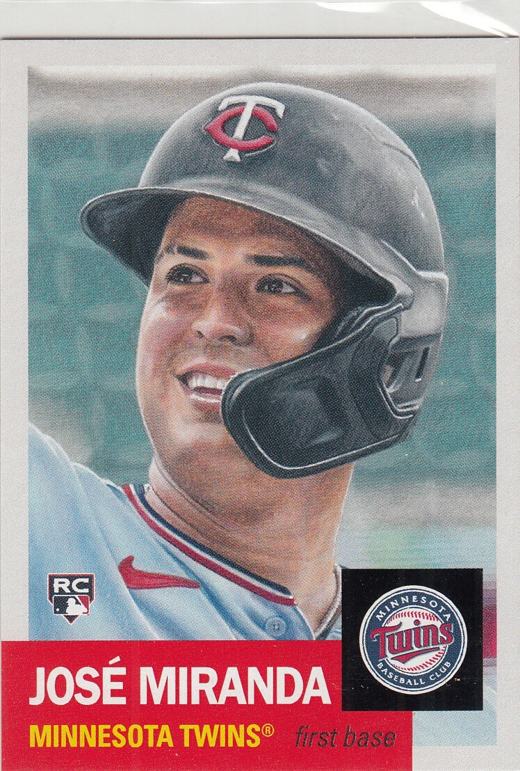 2022 Topps Baseball Living Set JOSE MIRANDA RC #564 Twins