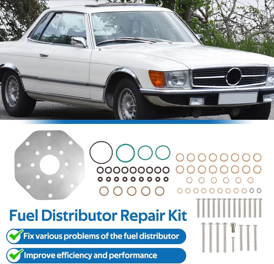 Kit Reparación Distribuidor Combustible Bosch Para Mercedes 350 450 SE SEL SL SLC 0438100012 Foto 4 de 4