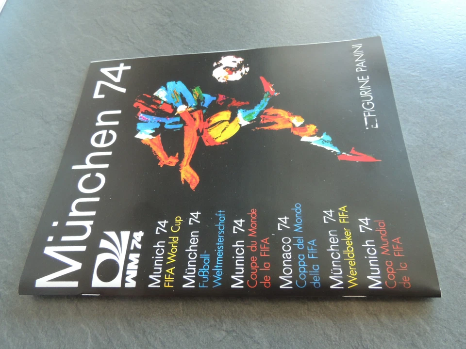 ALBUM CALCIATORI MUNCHEN 74 CON SET COMPLETO DI FIGURINE DA ATTACCARE-COPIA- - Immagine 2 di 4