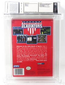 American Gladiators WATA 9.0 A NEW Factory Sealed Nintendo NES Like VGA CGC