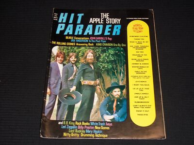 1970 MAY HIT PARADER MAGAZINE - BEATLE'S THE APPLE STORY NICE COVER - L 12345