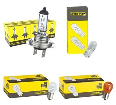 Brehma Lampenset 40-teilig H7 W5W PY21W P21W Glühlampen Bremsslicht Standlicht - Bild 1 von 4
