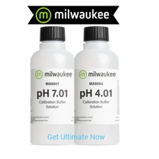 Milwaukee pH 7.01 and pH 4.01 Calibration Solution bundle