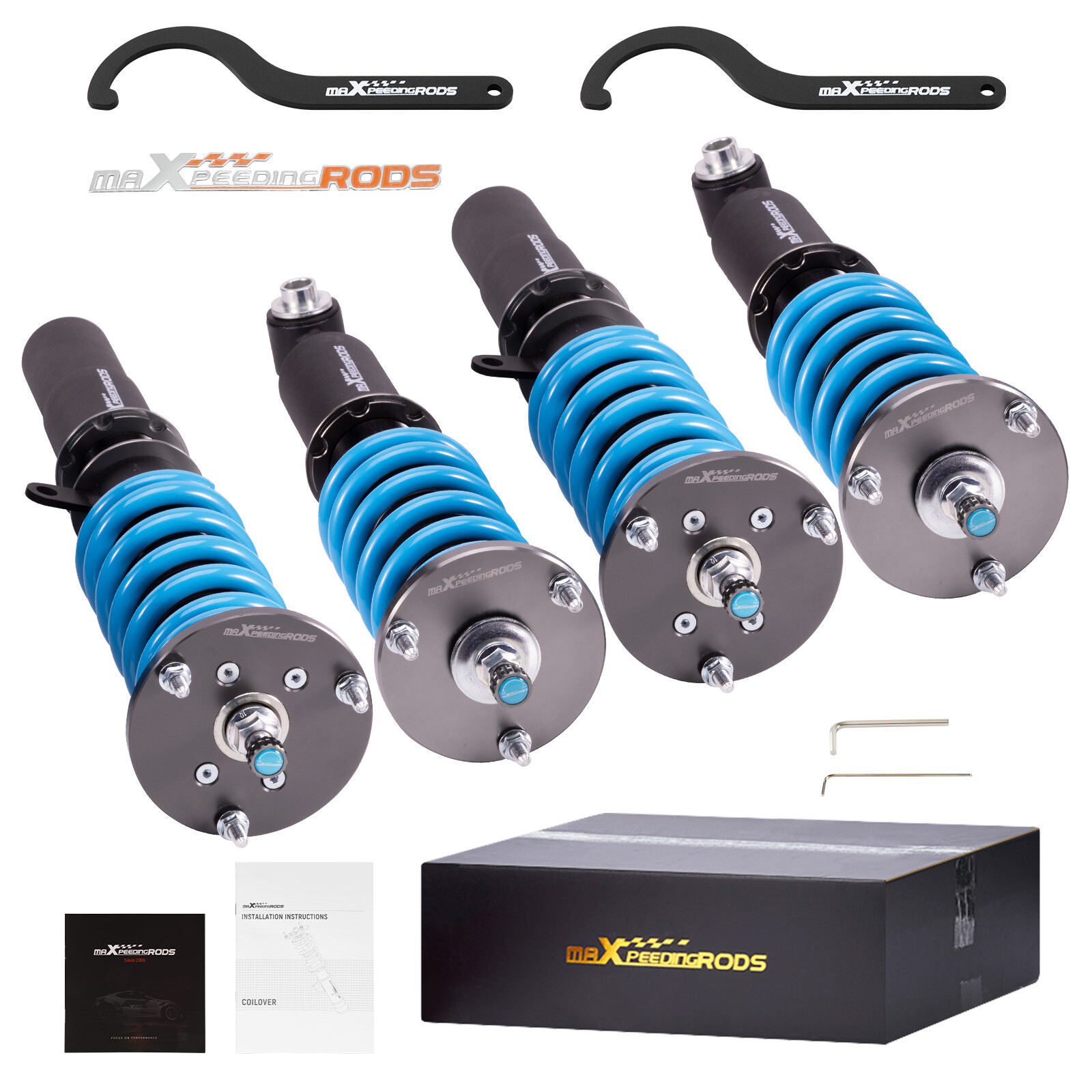 Coilovers Suspension Kit for BMW 5 Series (E60) Saloon AWD 525xi 528xi  530xd