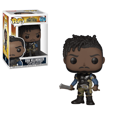 #ad Funko Pop Vinyl: Marvel Erik Killmonger #278 New With Protector $20.00