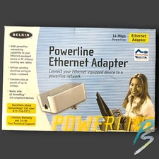 BELKIN Powerline 14Mbps Ethernet Adapter Ver. 1104 F5D4070