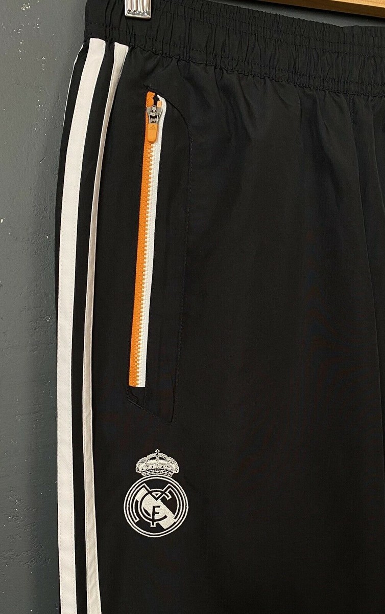 MENS ADIDAS REAL MADRID 2013/2014 PANTS PANTALONES FOOTBALL SOCCER SIZE S  SMALL