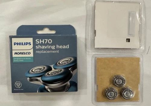 3x Scherkopf Scherköpfe Ersatzklingen für Philips Series 7000 SH70/60 NEUDEMH - Bild 2 von 3