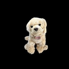 FAO Schwarz Golden Retriever Plush Dog 14" Stuffed Animal Toys R Us 2015 Lab