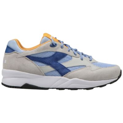 Herrenschuhe Diadora Heritage Eclipse Premium 201.176623 Sneakers Grau aus Leder