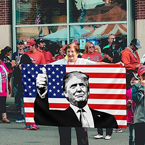 Double Sided Outdoor Flag Home Garden Decoration 3x5ft Donald-Trump Very Good - Picture 6 of 7