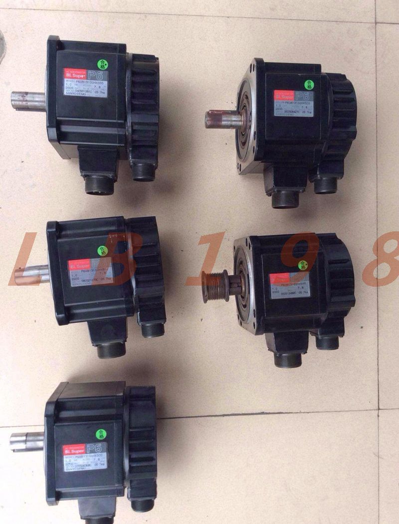 One Sanyo servo motor P60B13100HXS00 | eBay