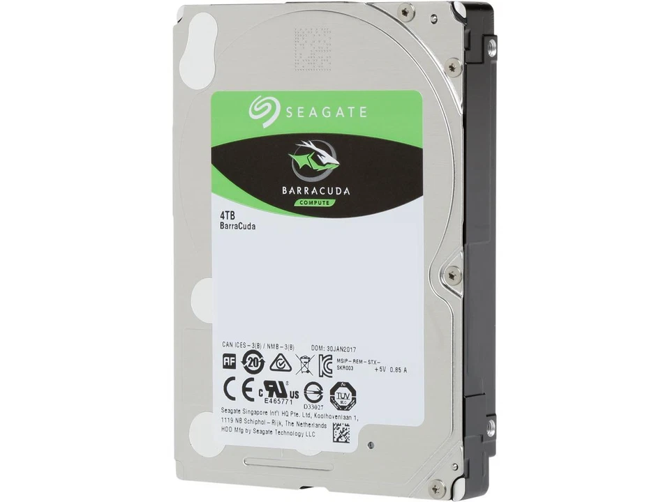 Seagate 4TB BarraCuda 5400 RPM 128MB Cache SATA 6.0Gb/s 2.5" 15mm Laptop - Image 2 of 4