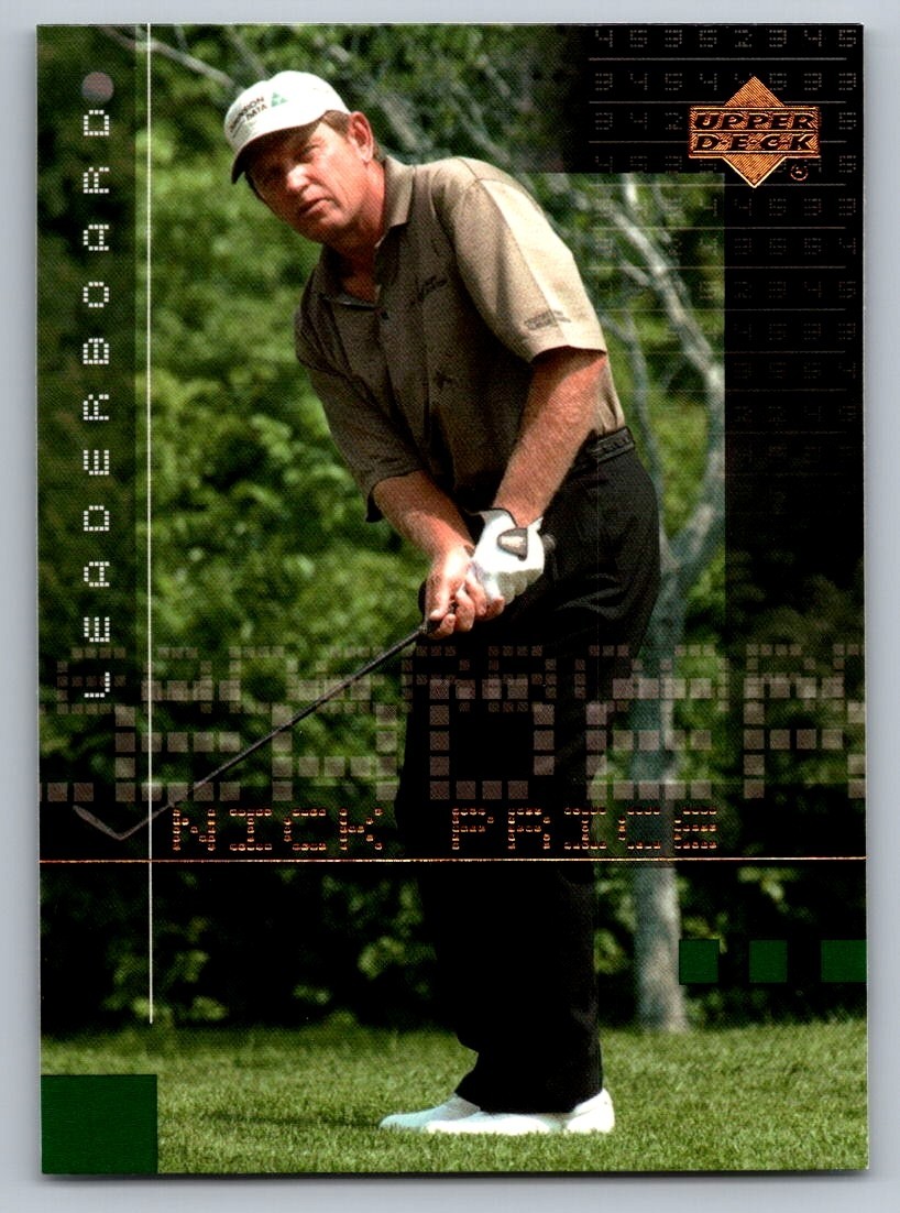 2002 UPPER DECK GOLF CARD LEADERBOARD #122 NICK PRICE