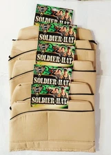 Combat Hero Soldier Hat Army Cap Novelty Costume Accessory COSPLAY Lot Of 5
