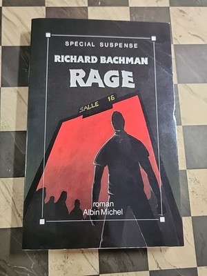 Stephen King - Rage (Albin Michel 1990) French  - Extremely rare title!