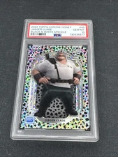 2024 Topps Chrome Disney Jaeger Clade #45 Black And White Speckle /101 PSA 10