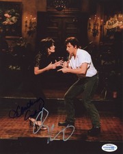 Adam Sandler & Courtney Cox Signed 8x10 Photo SNL Bruce Springsteen ACOA