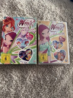 Winx Club Believix Fairy 4 Staffel Konvolut 3 DVD´s