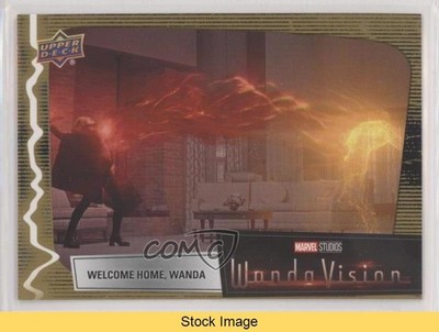 2022 Marvel Studios' WandaVision Gold Wanda Maximoff Welcome Home #75 READ 5x5