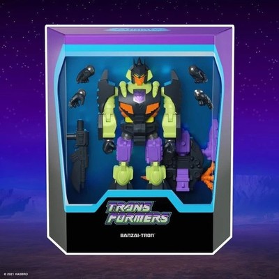 BANZAI-TRON Super7 Ultimates! Transformers 7'' Action Figure MIB New