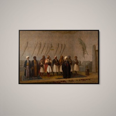 Jean-Leon Gerome - Prayer in the House of the Arnaut Chief - Paper or Canvas