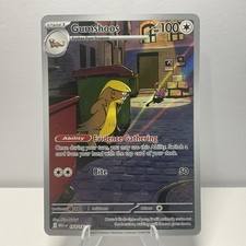 Gumshoos 153/132 Me01: Mega Evolution Holo Illustration Rare - NM