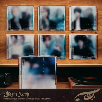 CLOSE YOUR EYES 256TH NOTE 4th Mini Album TENUTO Ver./CD+Book+3Card+Photo+Lyrics
