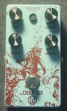 Walrus Audio Deep Six V1 Compressor Pedal Guitar Effects Pedal