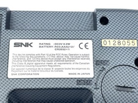 Neo Geo Pocket Monochrome Console Carbon Black SNK JUNK LCD screen malfunction