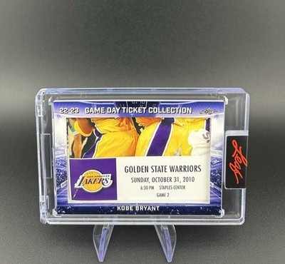 2022-23 Leaf Game Day Ticket Collection NBA Legend Icon Kobe Bryant LA Lakers