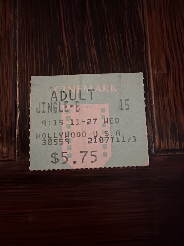 Jingle All The Way Movie Ticket Stub 11/27/1996 Schwarzenegger