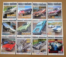 Lot of 12 Hemmings Muscle Machines Magazine, 10 from 2023 & 1 each 2022 & 2024