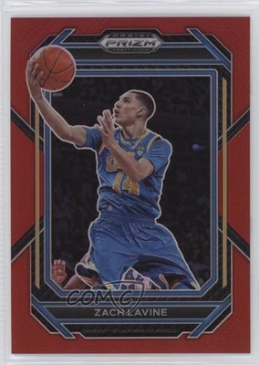 2023-24 Panini Prizm Draft Picks Red Prizm 205/299 Zach LaVine #59 0v2h