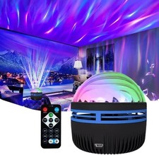 Star Projector, Northern Galaxy Light Aurora Projector with Light Effects NEW